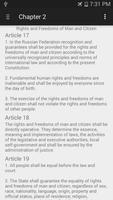 1 Schermata Russian Constitution