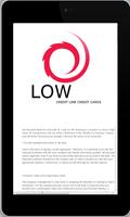 Low Credit line Cards 포스터