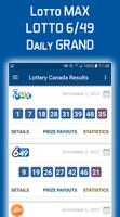 Lottery Canada Results captura de pantalla 1