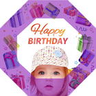 Birthday Photo Frame Editing icon