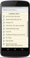 Andraé Crouch Music Lyrics screenshot 1