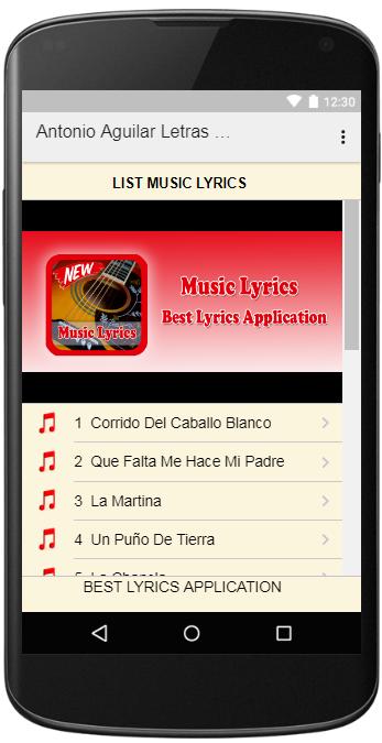 Antonio Aguilar Letras Musica APK for Android Download