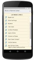 Bruno e Marrone Letras Musica screenshot 1