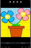 Flower Puzzle for Kids الملصق