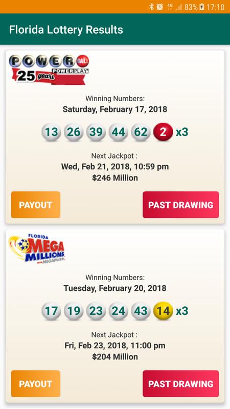 Florida Lottery Result Florida Lottery Result