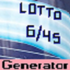 Lotto 6/45 Generator icône