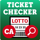 Check Lottery Tickets - California أيقونة