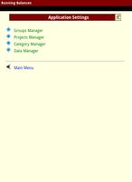 Running Balances imagem de tela 1