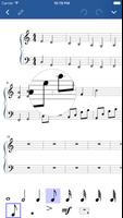 Notation Pad - 五线谱钢琴谱作曲，作曲家音乐家 截图 2
