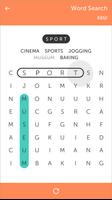 Word Search Affiche