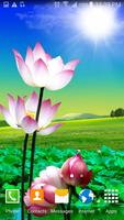 Lotus live wallpaper ภาพหน้าจอ 1