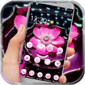 Download  Lotus Pink and Waterdrops 