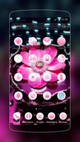 Lotus Pink and Waterdrops screenshot 1