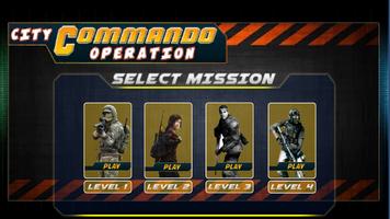 City Commando Operation captura de pantalla 1