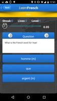 Learn French syot layar 2