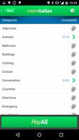 Learn Italian captura de pantalla 1