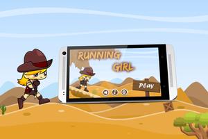 Running Girl - Game Run पोस्टर