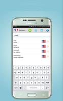 French English Dictionary - Translator plakat