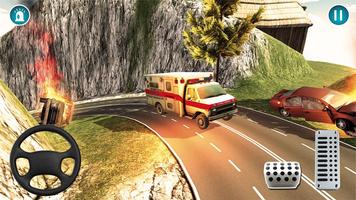Ambulance Rescue Simulator 2018 اسکرین شاٹ 2