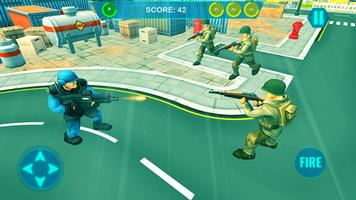 پوستر Commando on front line!! Killing with guns’ game