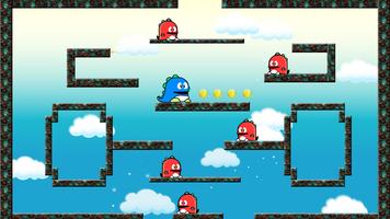 Classic Bubble Super Bobble Game постер