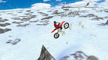 Motocross Racing: stunt winter Affiche