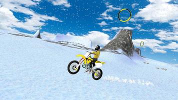 Motocross Racing: stunt winter captura de pantalla 3
