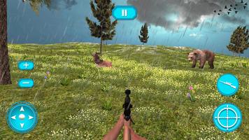 Real Deer hunting 3D game اسکرین شاٹ 1