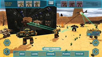 1 Schermata War Robots Battle Game