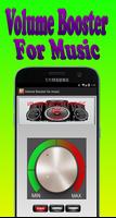 Volume Booster for music Affiche