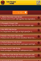 Cake Recipes Screenshot 2