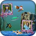 Aquarium Dual Photo Frame