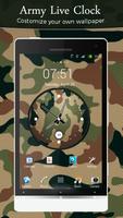 Army Clock Live Wallpaper poster