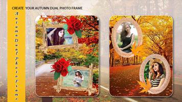 Autumn dual photo frame capture d'écran 3