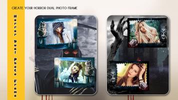 برنامه‌نما Horror Dual Photo Frame عکس از صفحه