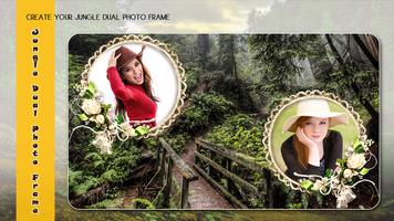 Jungle Dual Photo Frame syot layar 2