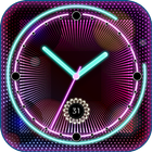 Neon Clock Live Wallpaper-icoon