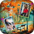 Painting Dual Photo Frame