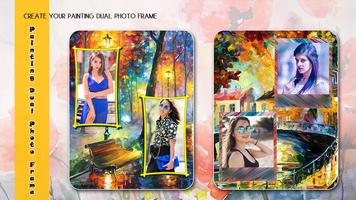 Painting Dual Photo Frame captura de pantalla 3