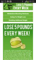 Lose 5 Pounds Every Week Affiche