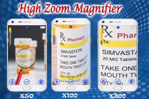 Loupe Glass Magnifier Zoom Camera HD - Pro Screenshot 2