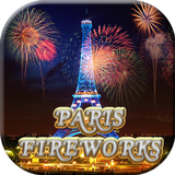 Paris Night Fireworks icône