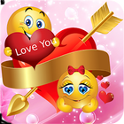 love emoji funy biểu tượng