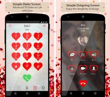 Love Caller Screen Phone Dialer پوسٹر