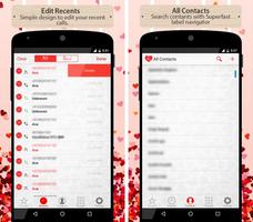 Love Caller Screen Phone Dialer اسکرین شاٹ 2