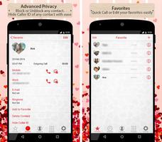 Love Caller Screen Phone Dialer اسکرین شاٹ 3