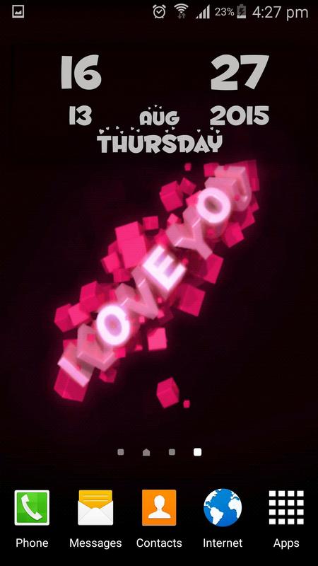 Love clock Live Wallpaper APK Download - Free Personalization APP for Android APKPure.com