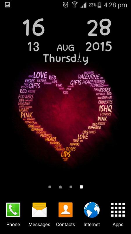 Love clock Live Wallpaper APK Download - Free Personalization APP for Android APKPure.com