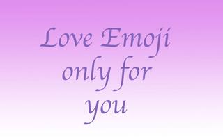 Love Emoji capture d'écran 3