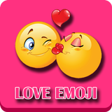 Love Emoji Stickers icône